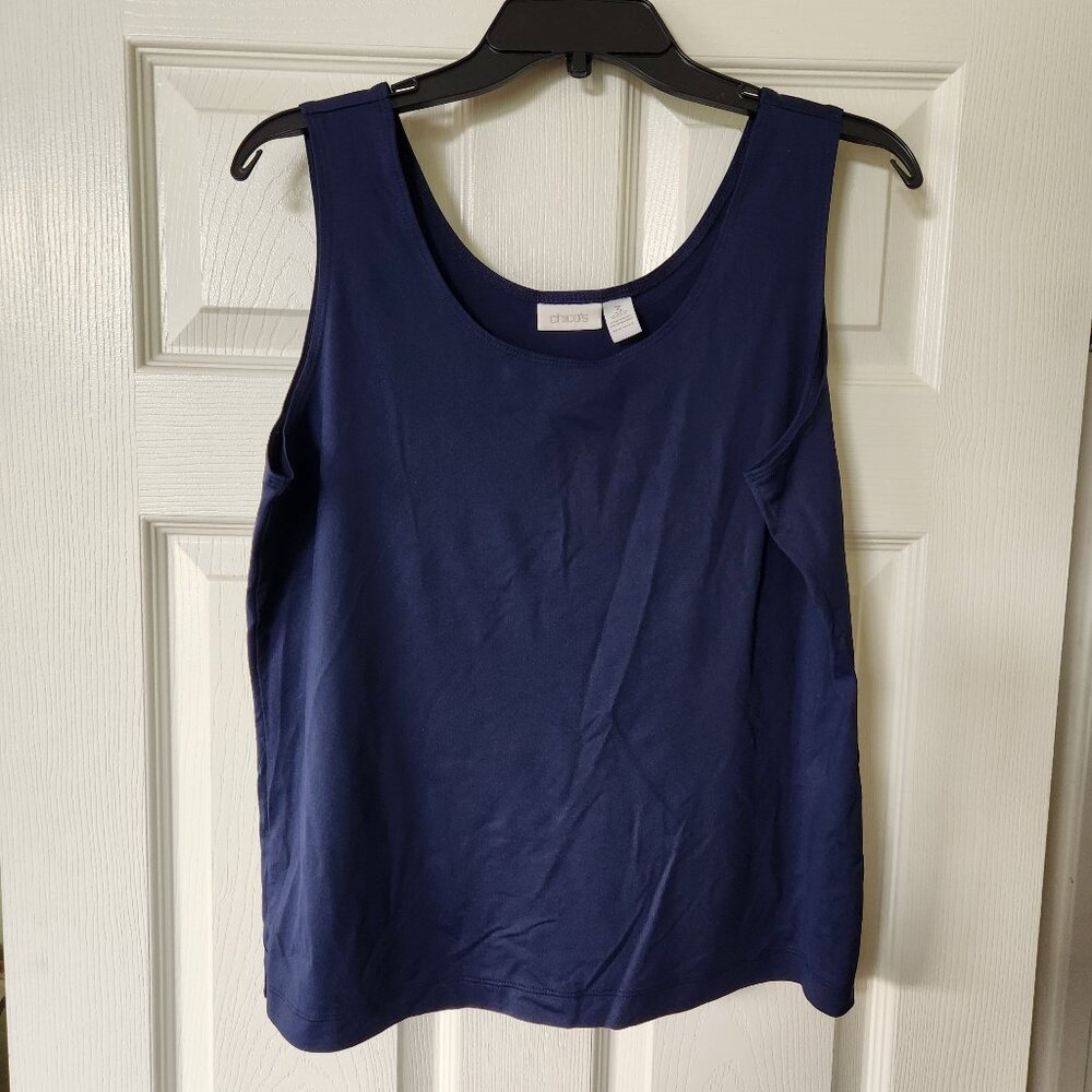 Tank sleeveless Chico's Navy